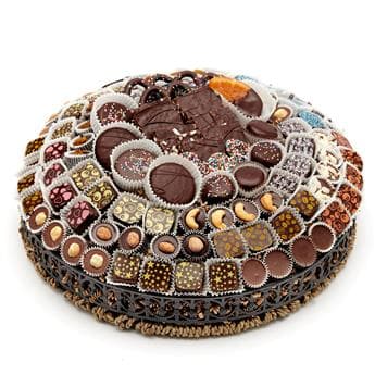 Grand Seagrass Chocolate Gift Basket