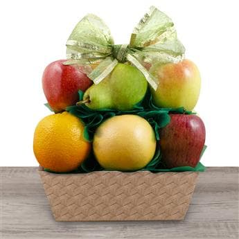 Farm Fresh Fruit Sympathy Basket