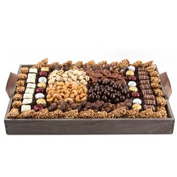 Lavish Wooden Sweets & Nuts Display