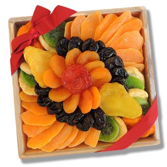 Dried Fruit Wooden Display Tray