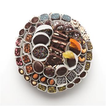Seagrass Chocolate Fruit & Treat Basket