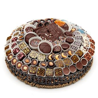Grand Seagrass Chocolate Gift Basket