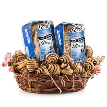 Chocolate Babka & Rugelach Basket