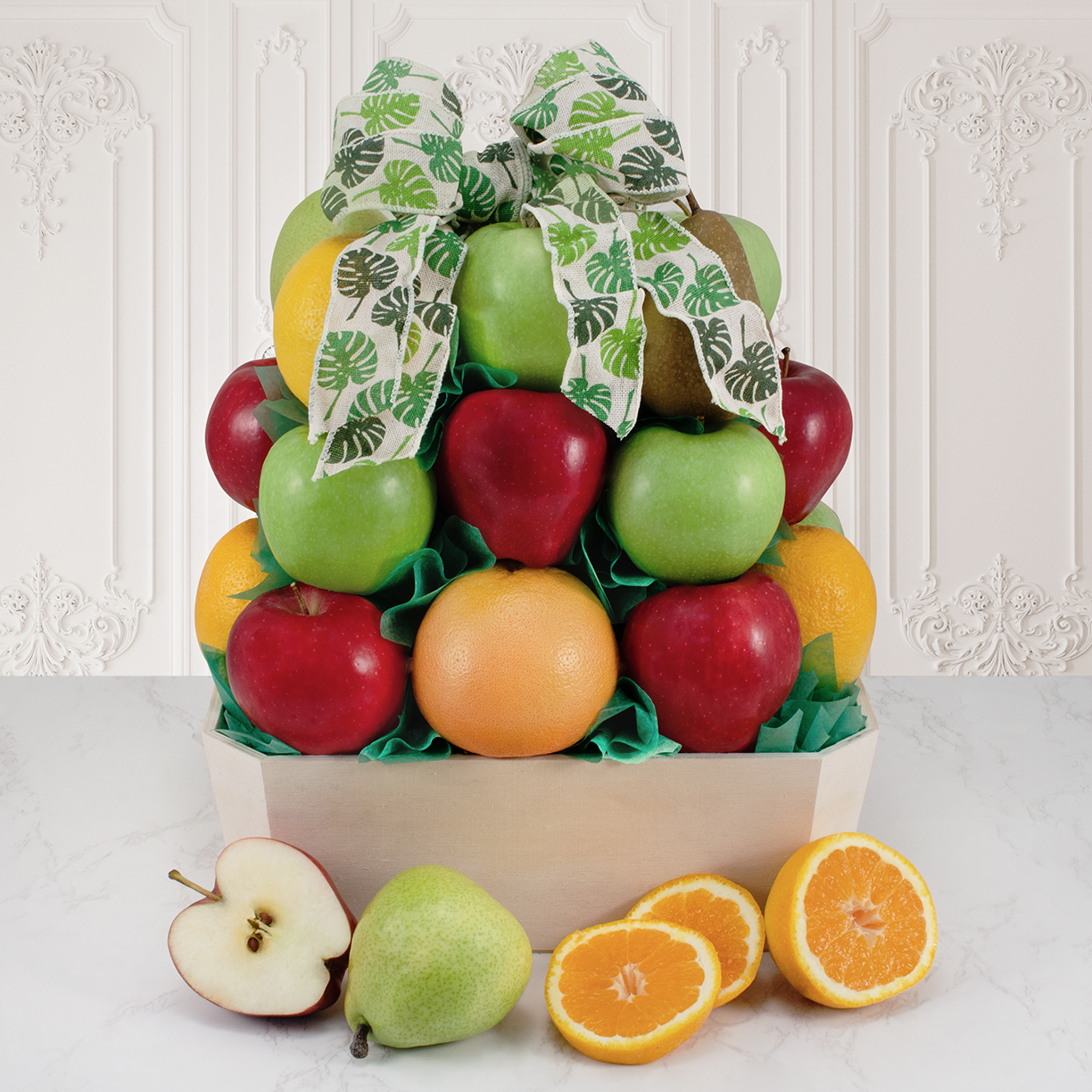 Premium Shiva Fruit Wooden Basket