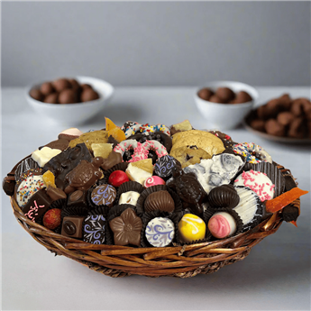 Handcrafted Truffle Remembrance Basket